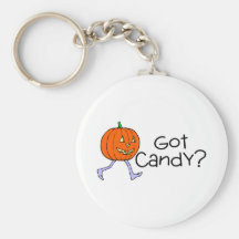 Got Candy Pumpkin Head Key Chain