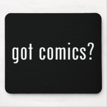 got comics? mousepads