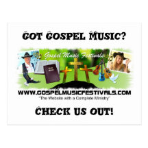 Got Gospel Music? Post Cards