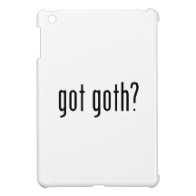 got goth? iPad mini cover