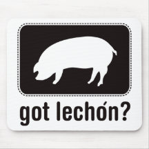 Got Lechon - Black Mouse Pad