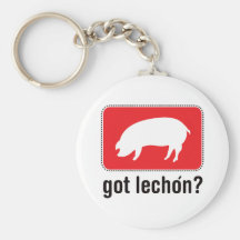 Got Lechon - Red Key Chains