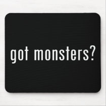 got monsters? mousepads