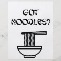 Got Noodles? Flyer