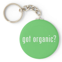 got organic? keychains
