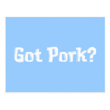 Got Pork Gifts Postcards