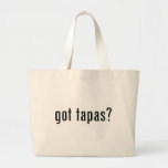 got tapas? tote bags