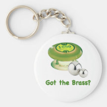Got the Brass Pinball Key Chains