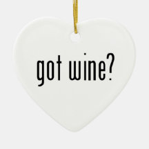 got wine? christmas ornaments