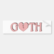 Goth Bumper Stickers