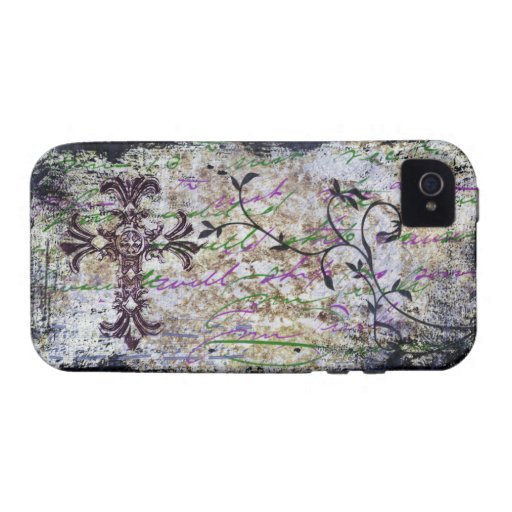 Goth Cross iPhone Case-Mate iPhone 4 Cases