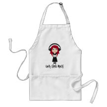 Goth Girls Rock! Aprons