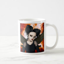 Goth Renaissance Fairy Mug