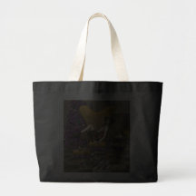 Gothic Christmas Bag - "Waiting for Santa"