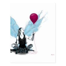 Gothic Fairy 1 Postcard