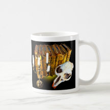 Gothic Library Coffee Mugs