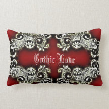 Gothic Mehndi pillow