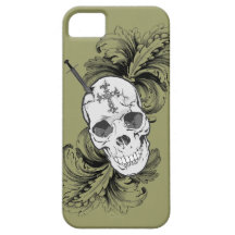Gothic Skulls and Baroque iPhone 5 Covers