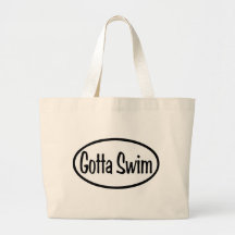 gotta swim Oval Bag