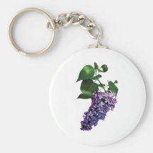 Graceful Purple Lilacs Key Chains