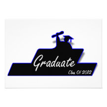 Graduate 2012 custom invite