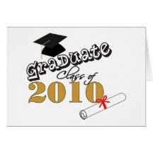 Graduate Class of 2010 Card