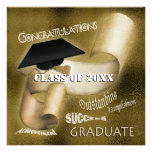 Graduate graduation class of elegant personalized invites