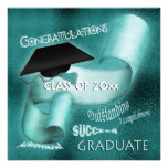 Graduate graduation class of elegant personalized invites