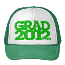 Graduation 2012 Hat Green