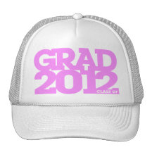 Graduation 2012 Hat Pink