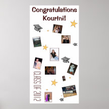 Graduation Autograph Board Posters