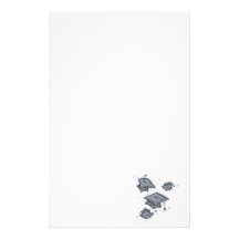 Graduation Caps Stationery