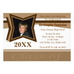 Graduation Custom Photo & Text Invitation