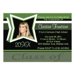 Graduation Custom Photo & Text Invitation