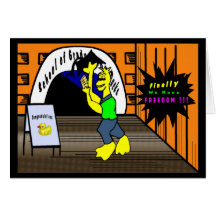 Graduation Duck Greeting Card