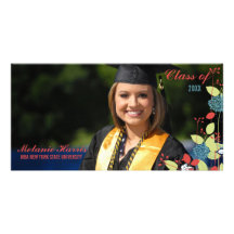 Graduation Garden Photo Card