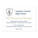 Graduation general admission custom event ticket business card