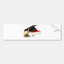 graduation gift bumper sticker