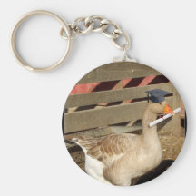 Graduation goose Keychain