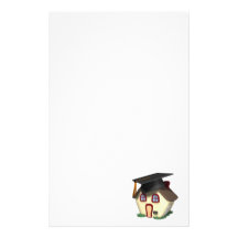 Graduation House Personalized Stationery
