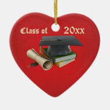 Graduation Mortar & Diploma Ornament