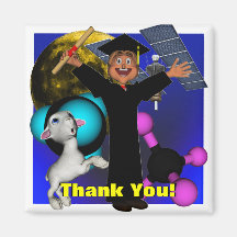 Graduation Thank You Refrigerator Magnets