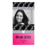 Graduation Tufted Satin Jewellery Sweet 16 Custom Photo Card