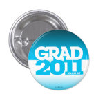 Graduations Class Of 2011 Button Blue