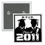 Graduations Class Of 2011 Gown Button 16