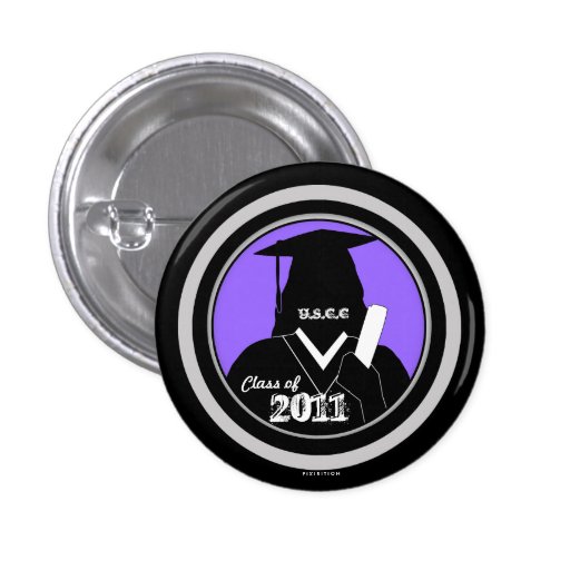 Graduations Class Of 2011 Gown Button 3