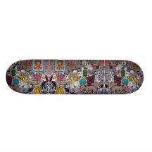 Graffiti, Berlin, Germany Custom Skate Board