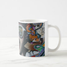 Graffiti, Berlin, Germany Mugs