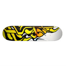 Graffiti Flame Skate Board