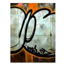 Graffiti Post Card